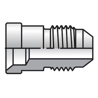 Parker Hydraulic Straight Threaded Reducer UNF 1 3/16-12 Female to UNF 7/8-14 Male, 14-10 TRTX-S