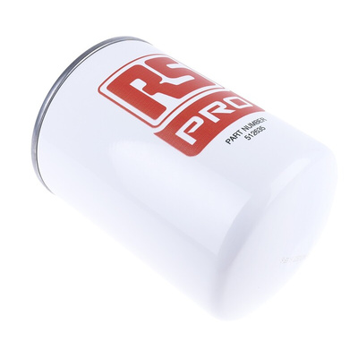 RS PRO 12 bar 1-1/4in Hydraulic Spin-On Filter Can, 95L/min max, 10μm filtration size