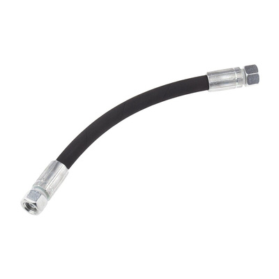 RS PRO 262mm Synthetic Rubber Hydraulic Hose Assembly, 400bar Max Pressure