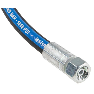 RS PRO 562mm Synthetic Rubber Hydraulic Hose Assembly, 400bar Max Pressure