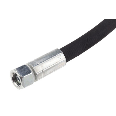 RS PRO 962mm Synthetic Rubber Hydraulic Hose Assembly, 400bar Max Pressure
