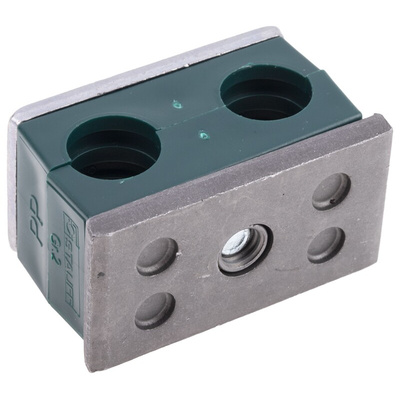 RS PRO Double Tube Clamp for 16mm tube