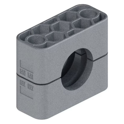 Parker Double Hydraulic Pipe Clamp for 10mm tube, RAA110X