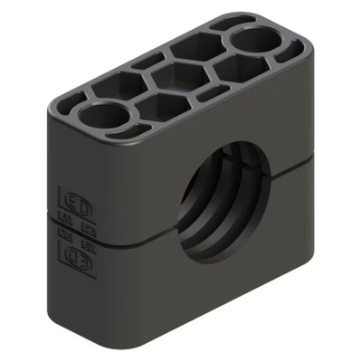 Parker Double Hydraulic Pipe Clamp for 10mm tube, RAN110X