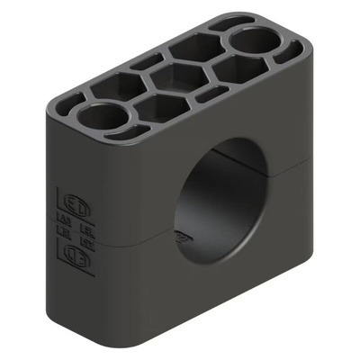 Parker Double Hydraulic Pipe Clamp for 12mm tube, RAVG112X