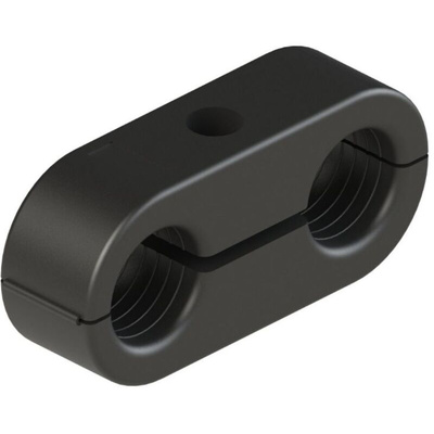 Parker Double Hydraulic Pipe Clamp for 16mm tube, ROND316X