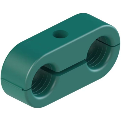 Parker Double Hydraulic Pipe Clamp for 15mm tube, ROPD315X
