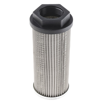 Parker BSP 1-1/2 Hydraulic Suction Strainer, 130L/min flow rate, 125μm filtration