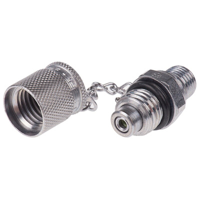 Stauff Hydraulic Test Point G 1/4 Male, SMK 20 R 1/4 VB