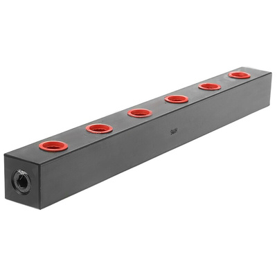 Hi-Force Hydraulic Manifold HM6, 6 stations