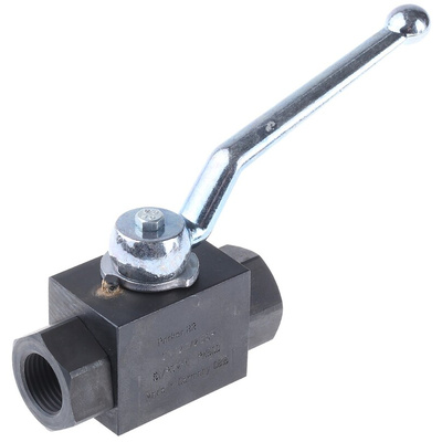 Parker Phosphated Steel Hydraulic Ball Valve, KH1/2CFX G 1/2