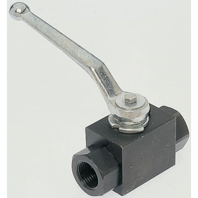 Parker Phosphated Steel Hydraulic Ball Valve, KH1CFX G 1