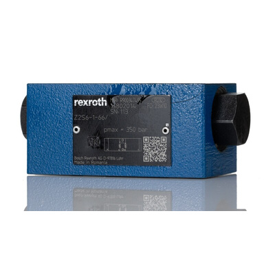 Bosch Rexroth Double CETOP Mounting, Hydraulic Check Valve, R900347495, 60L/min
