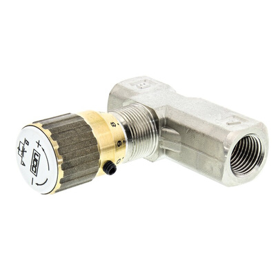 Parker Inline Mounting Hydraulic Flow Control Valve, G 1/4, 210bar, SCV.1700, 3L/min