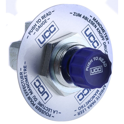 Parker Hydraulic Pressure Gauge Isolation Valve, GI1414, G 1/4 Female