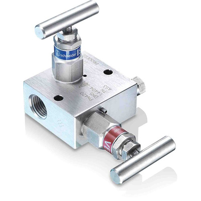 Bourdon Hydraulic Manifold AMFD03N (IN), 3 stations