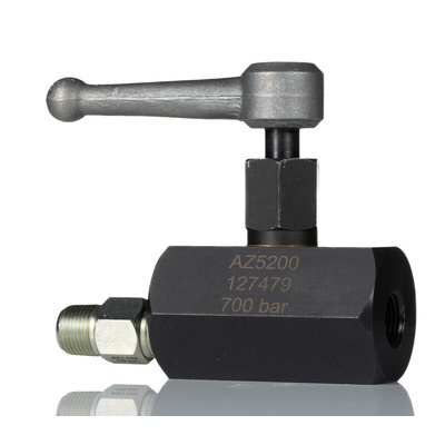 RS PRO Hydraulic Flow Control Valve, NPT 3/8, 700 bar, 2