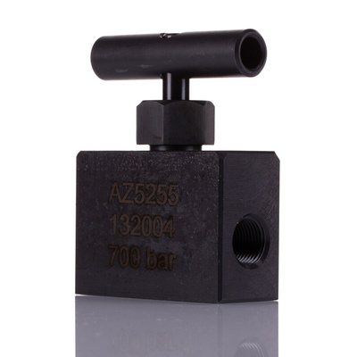 RS PRO Hydraulic Flow Control Valve, NPT 3/8, 700 bar, 2