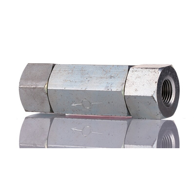 RS PRO Steel, Hydraulic Check Valve, NPT 3/8