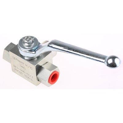 RS PRO Steel Hydraulic Ball Valve G 1/4
