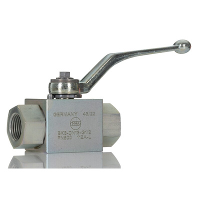 RS PRO Steel Hydraulic Ball Valve G 1/2