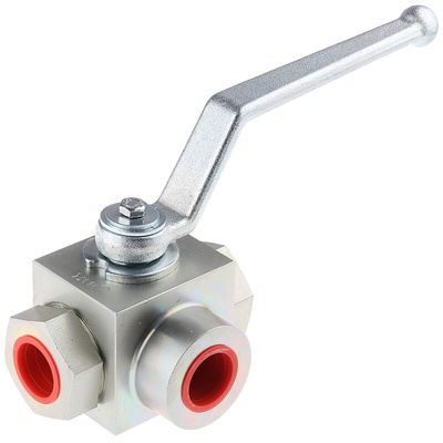 RS PRO Steel Hydraulic Ball Valve G 3/4