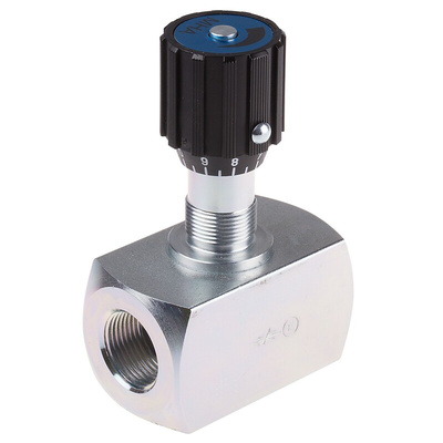 RS PRO Inline Mounting Hydraulic Flow Control Valve, G 3/4, 350bar, 175L/min