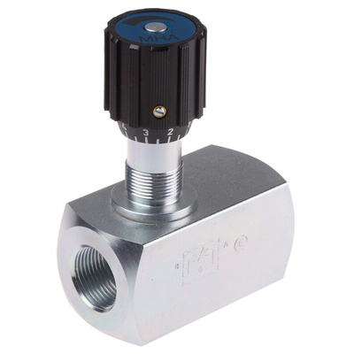 RS PRO Inline Mounting Hydraulic Flow Control Valve, G 3/4, 350bar, 175L/min