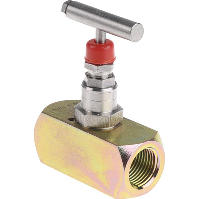 RS PRO Inline Mounting Hydraulic Flow Control Valve, G 1/2, 700bar, 40L/min