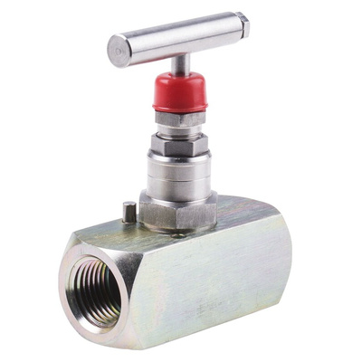 RS PRO Inline Mounting Hydraulic Flow Control Valve, NPT 1/2, 700bar, 40L/min