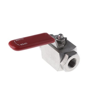 RS PRO Stainless Steel Hydraulic Ball Valve G 3/8
