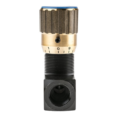 RS PRO Inline Mounting Hydraulic Flow Control Valve, G 1/2, 400bar, 75L/min