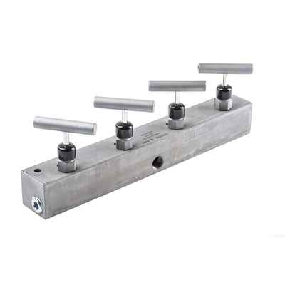 Enerpac Hydraulic Manifold AM41, 7 stations