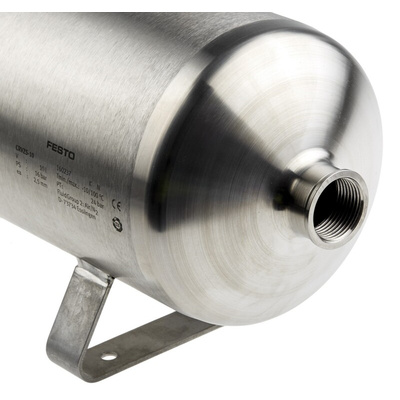 Festo Air Reservoir 10 l, G 1, CRVZS Series, 16bar