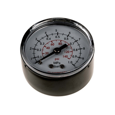 Norgren G 1/2 FRL, Automatic Drain, 40μm Filtration Size - With Pressure Gauge