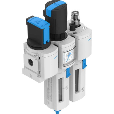 Festo G 1/4 FRL, Manual Drain, 40μm Filtration Size