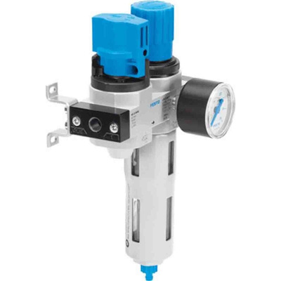 Festo D Filter Regulator, 40μm, G 1/8, Manual