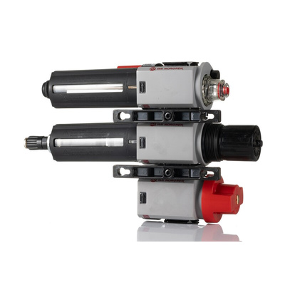 Norgren G 3/8 Filter Regulator Lubricator, Automatic Drain, 40μm Filtration Size - Yes