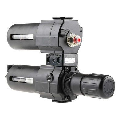 Norgren G 1/2 FRL, Manual Drain, 40μm Filtration Size - Without Pressure Gauge