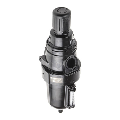 Norgren B68G Filter Regulator, 40μm, G 1 1/2, G 3/4, Automatic
