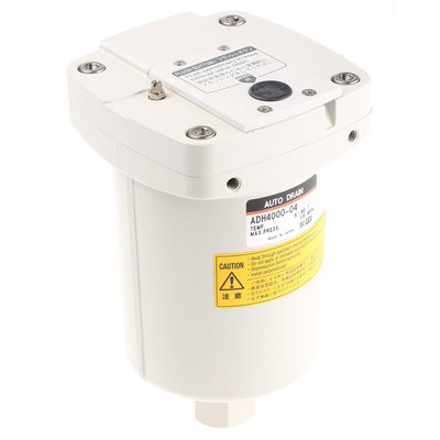 SMC Rc 1/2 Automatic Condensate Drain 400cm³/min, ADH4000-04