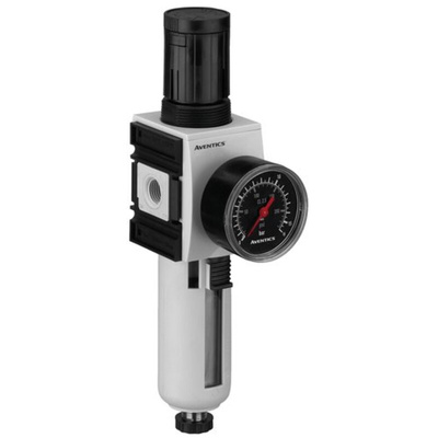 EMERSON – AVENTICS AS2-FRE Filter Regulator, 5μm, G 1/4, Semi Automatic