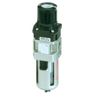SMC AW Filter Regulator, 5μm, NPT 1/4, Automatic