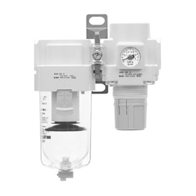 SMC AC40 Filter Regulator, 5μm, G 1/2, Automatic