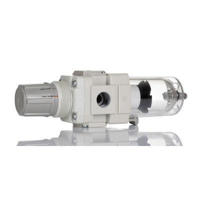SMC AW30 Filter Regulator, 5μm, G 3/8