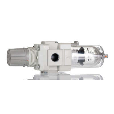 SMC AW30 Filter Regulator, 5μm, G 3/8