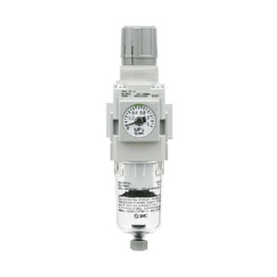 SMC AW Filter Regulator, 5μm, G 1/4