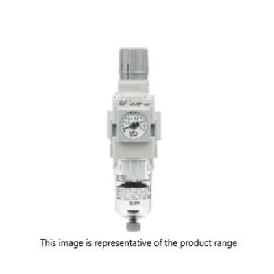 SMC AW Filter Regulator, 5μm, G 1/4