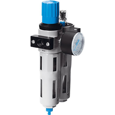 Festo D-MINI Filter Regulator, 40μm, G 1/4, Manual