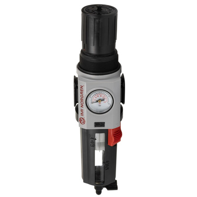 Norgren Excelon Plus Filter Regulator, 40μm, G 3/8, Manual
